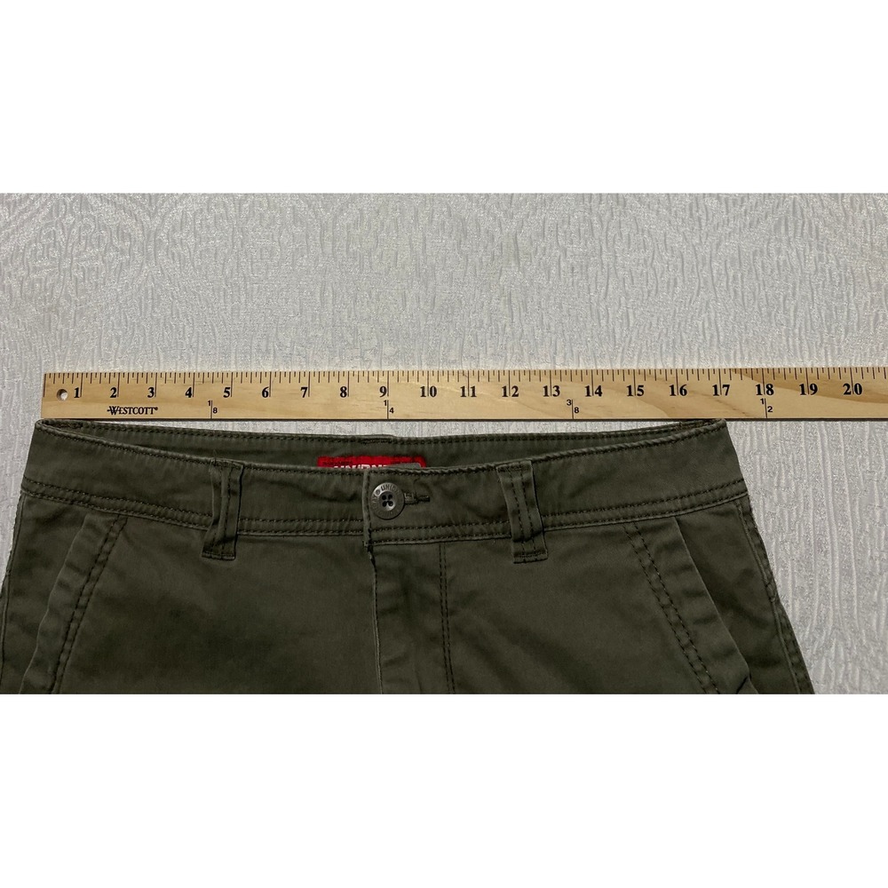 Unionbay Mens Size 34 Olive Green Cotton Blend Stretch Cargo Shorts Utility - Picture 3 of 8